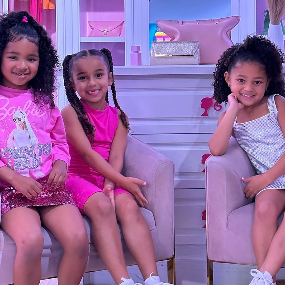 Dream Kardashian & More Kardashian-Jenner Kids Have Barbie Girls’ Day
